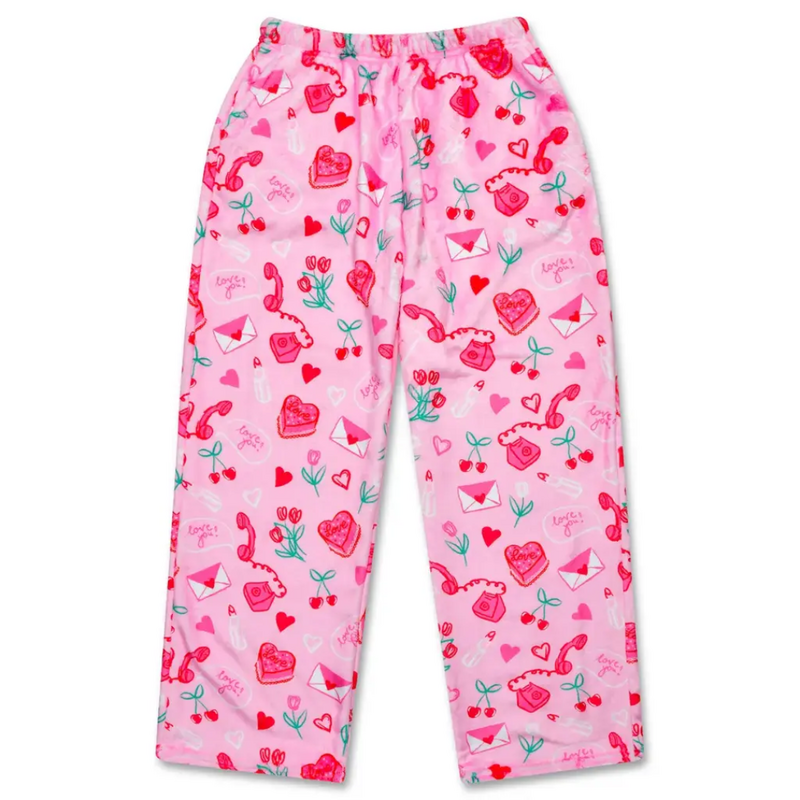 ISCREAM LOVE DOODLES PLUSH PANTS