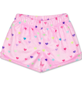 ISCREAM HEART CONFETTI PLUSH SHORTS