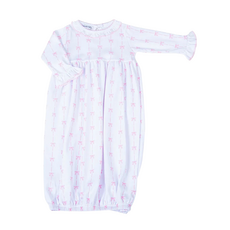 MAGNOLIA BABY AMELIA'S CLASSICS RUFFLE GATHERED GOWN