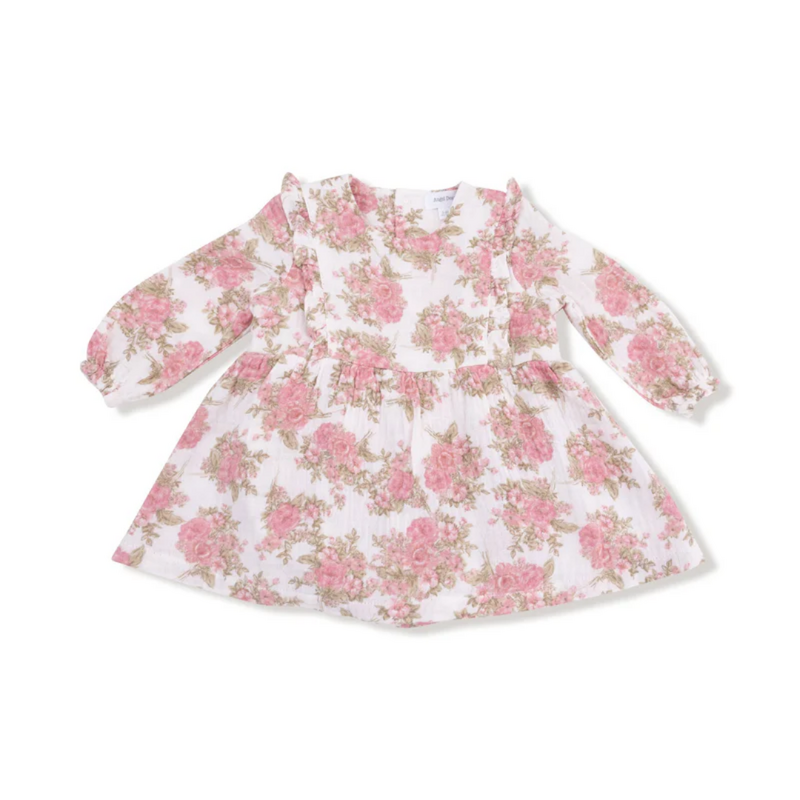 ANGEL DEAR Heirloom Bouquets - Ruffle L/S Bubble W/ Skirt