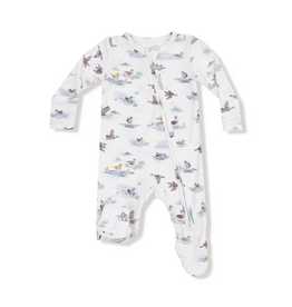 ANGEL DEAR Migrating Mallards - 2 Way Zipper Footie