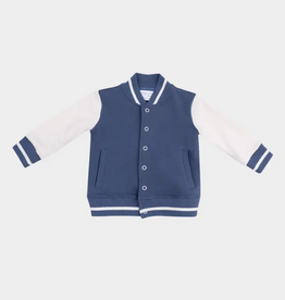 ANGEL DEAR French Terry Sport - Vintage Indigo - Navy - Letterman Jacket