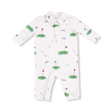 ANGEL DEAR All Fore Golf  -Polo Romper