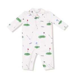 ANGEL DEAR All Fore Golf  -Polo Romper