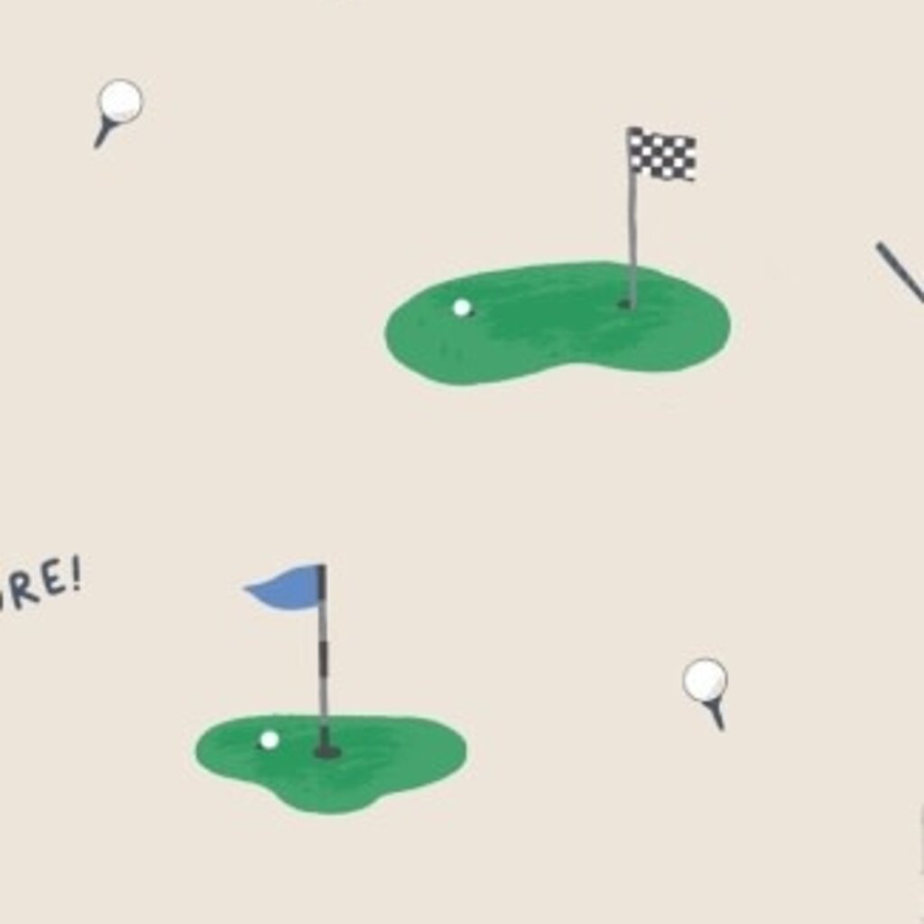 ANGEL DEAR All Fore Golf  -Polo Romper