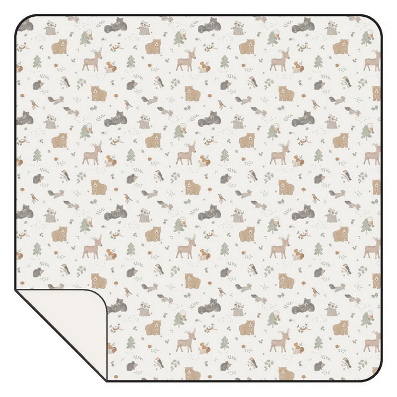 ANGEL DEAR Woodland Babies - Swaddle Blanket