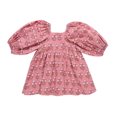 PINK CHICKEN girls mary barrett dress - pink strawflower