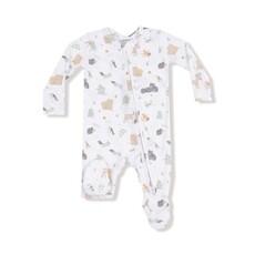 ANGEL DEAR Woodland Babies - 2 Way Zipper Footie