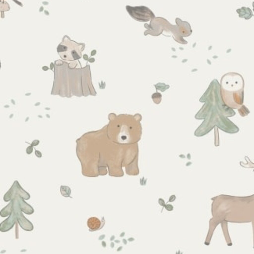 ANGEL DEAR Woodland Babies - 2 Way Zipper Footie