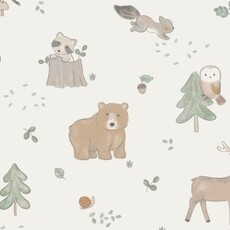 ANGEL DEAR Woodland Babies - 2 Way Zipper Footie