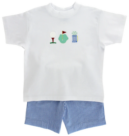 BAILEY BOYS MINI MULLIGANS- BOYS SHORT SET