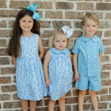 BAILEY BOYS SUMMER BREEZE-FLORAL DRESS