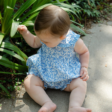 BAILEY BOYS SUMMER BREEZE FLORAL- ROMPER SHORT