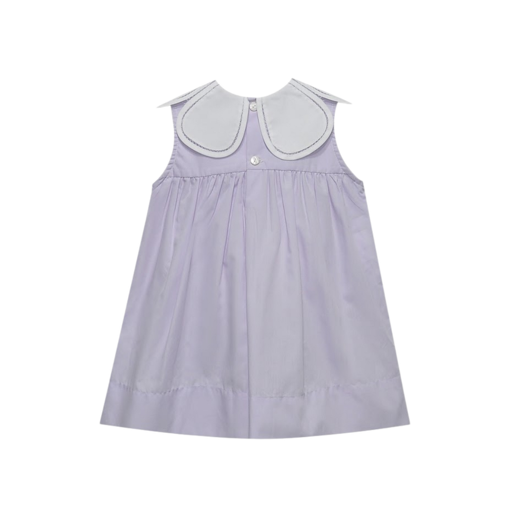 REMEMBER NGUYEN ANNA MAE DRESS-VIOLET VINES