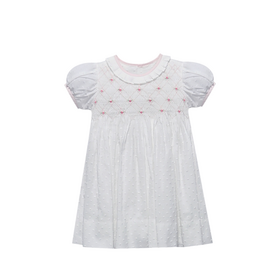 REMEMBER NGUYEN JULIETTE DRESS-DARLIN' IN DOTS W/SLIP