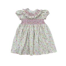 LOVE GEORGE BUTTERFLY BLOOMS DRESS FLORAL