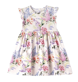 TESA BABE DREAM BLOSSOM FLUTTER SLEEVE DRESS