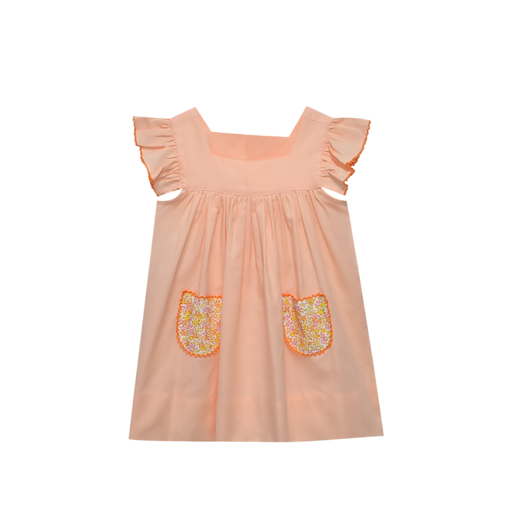 BABY SEN LILIBET SUNDRESS-PETAL & SKY