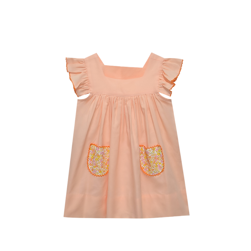 BABY SEN LILIBET SUNDRESS-PETAL & SKY