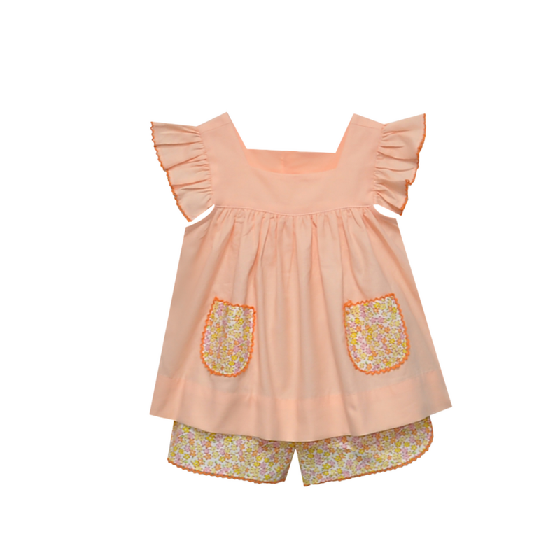 BABY SEN LILIBET BLOOMER SET-PETAL & PLAY