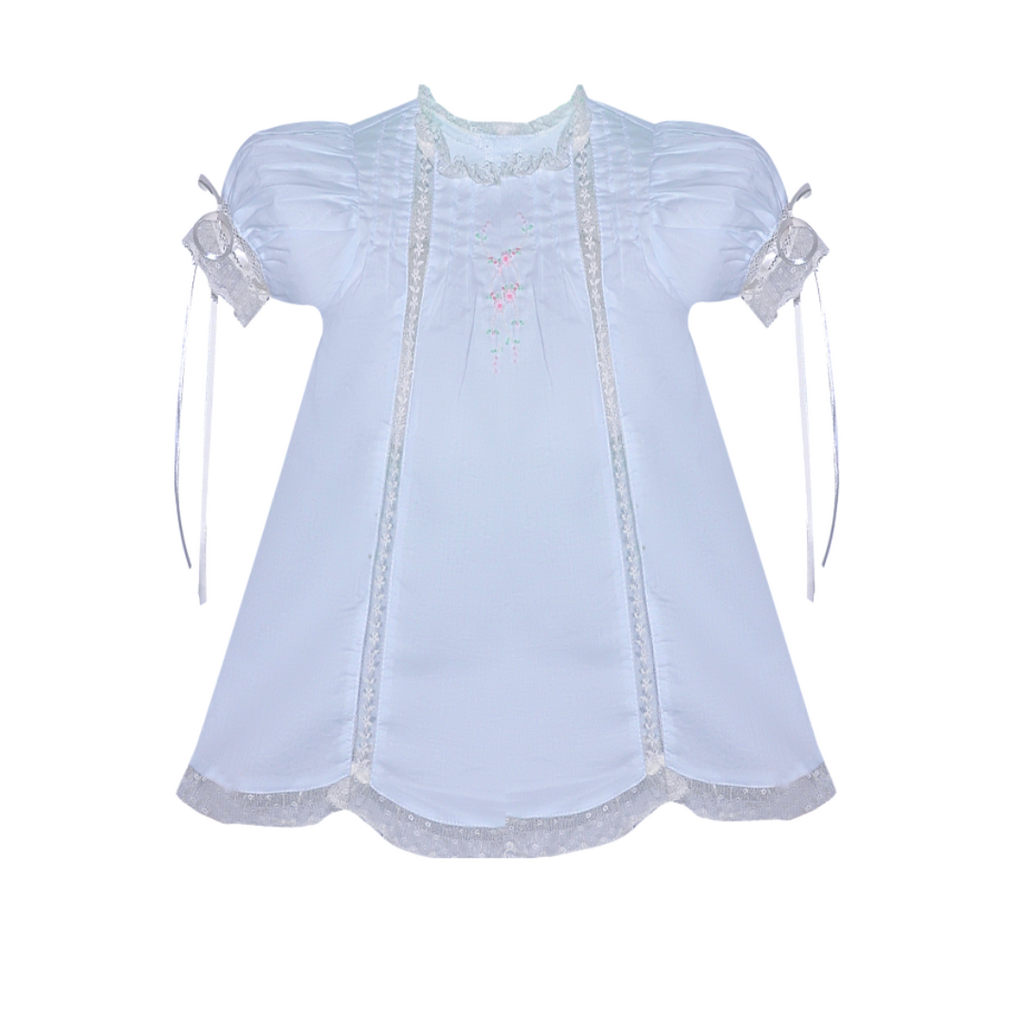 BABY SEN GRACE DRESS-BLUE