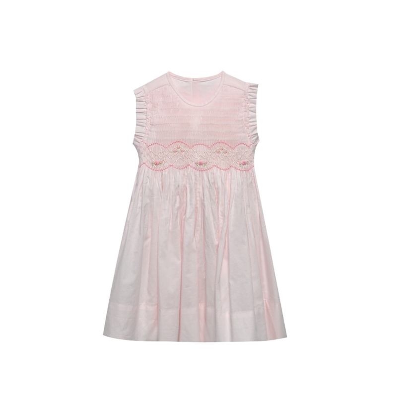 BABY SEN ASHER DRESS-BUNCHES OF ROSES