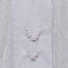 BABY SEN MARLEY CHRISTENING GOWN-ECRU