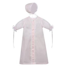 BABY SEN RIDLEY DAYGOWN-SWEET DAYLIGHT PINK