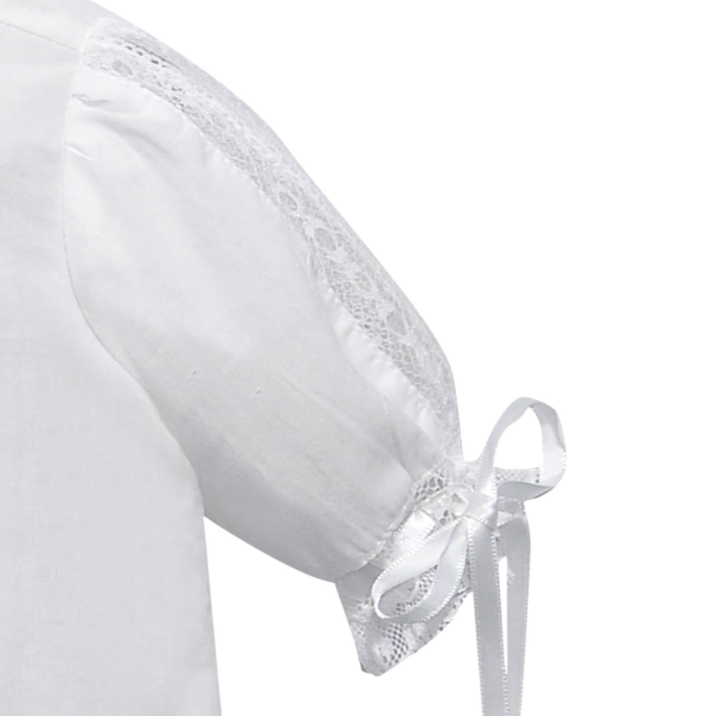 BABY SEN RIDLEY DAYGOWN-SWEET DAYLIGHT WHITE