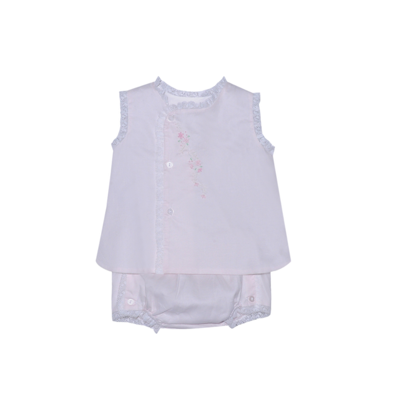 BABY SEN BLANCHE DIAPER SET-PINK