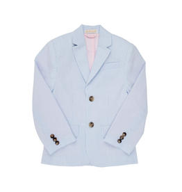 THE BEAUFORT BONNET COMPANY BOOKER BLAZER - BREAKERS BLUE SEERSUCKER