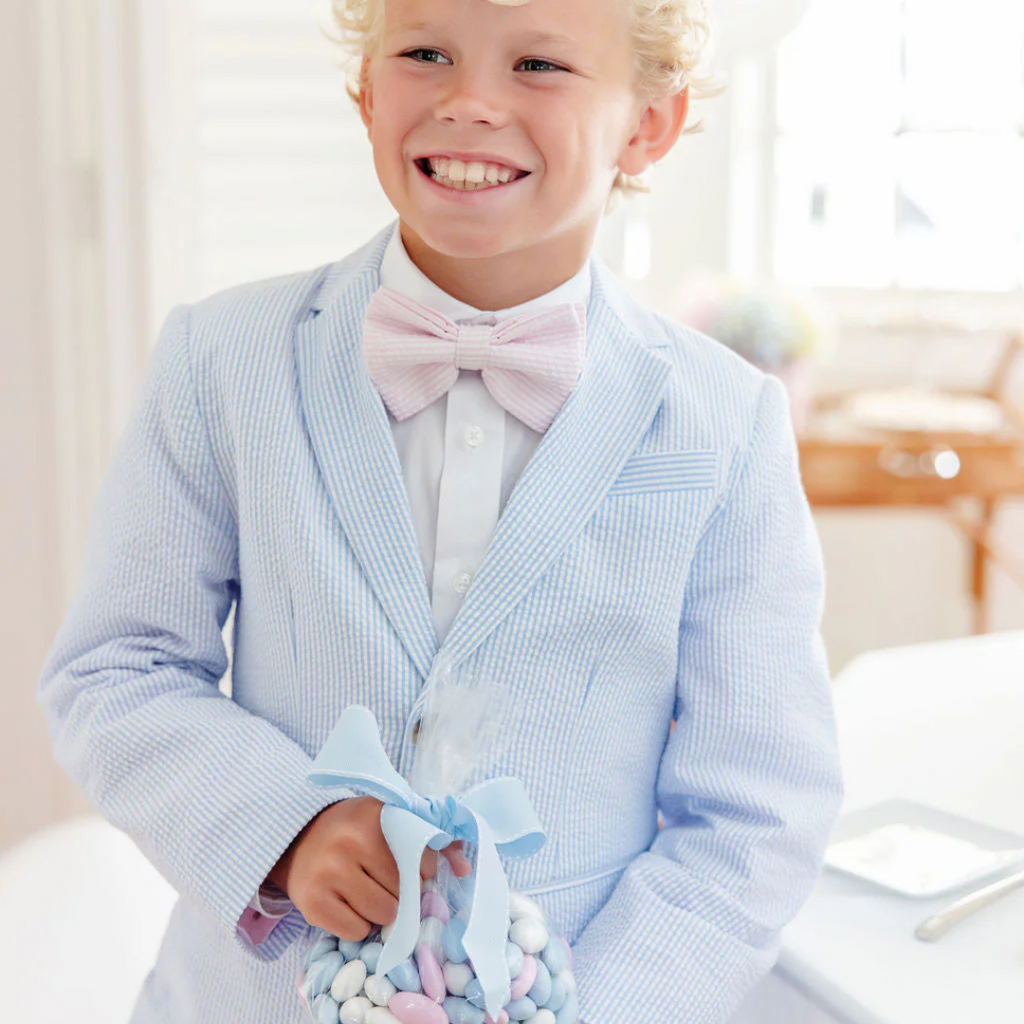 THE BEAUFORT BONNET COMPANY BOOKER BLAZER - BREAKERS BLUE SEERSUCKER