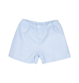 THE BEAUFORT BONNET COMPANY Sheffield Shorts - Seersucker Breakers Blue/Breakers Blue