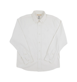 THE BEAUFORT BONNET COMPANY PREPLETICA DEANS LIST DRESS SHIRT Worth Ave White