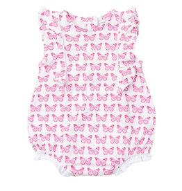 Lila + Hayes MAE GIRLS' BUBBLE-CARTIE BUTTERFLIES