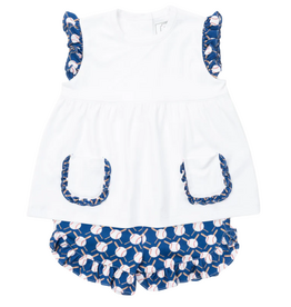 Lila + Hayes GENTRY GIRLS' SHORT SET-UP AT BAT BASEBALL