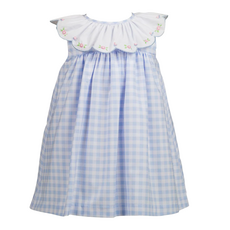 THE PROPER PEONY COLBY CHECK DRESS