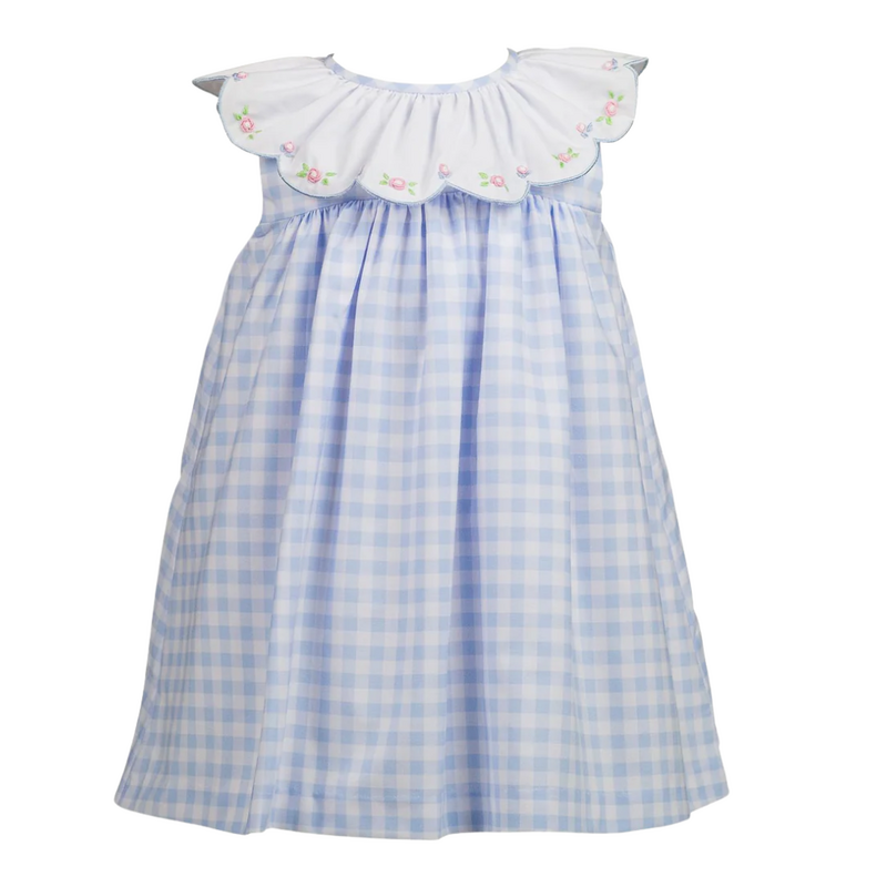 THE PROPER PEONY COLBY CHECK DRESS