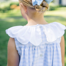 THE PROPER PEONY COLBY CHECK DRESS