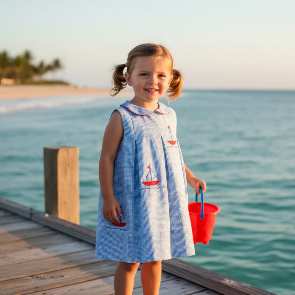 THE PROPER PEONY CLIPPER DRESS
