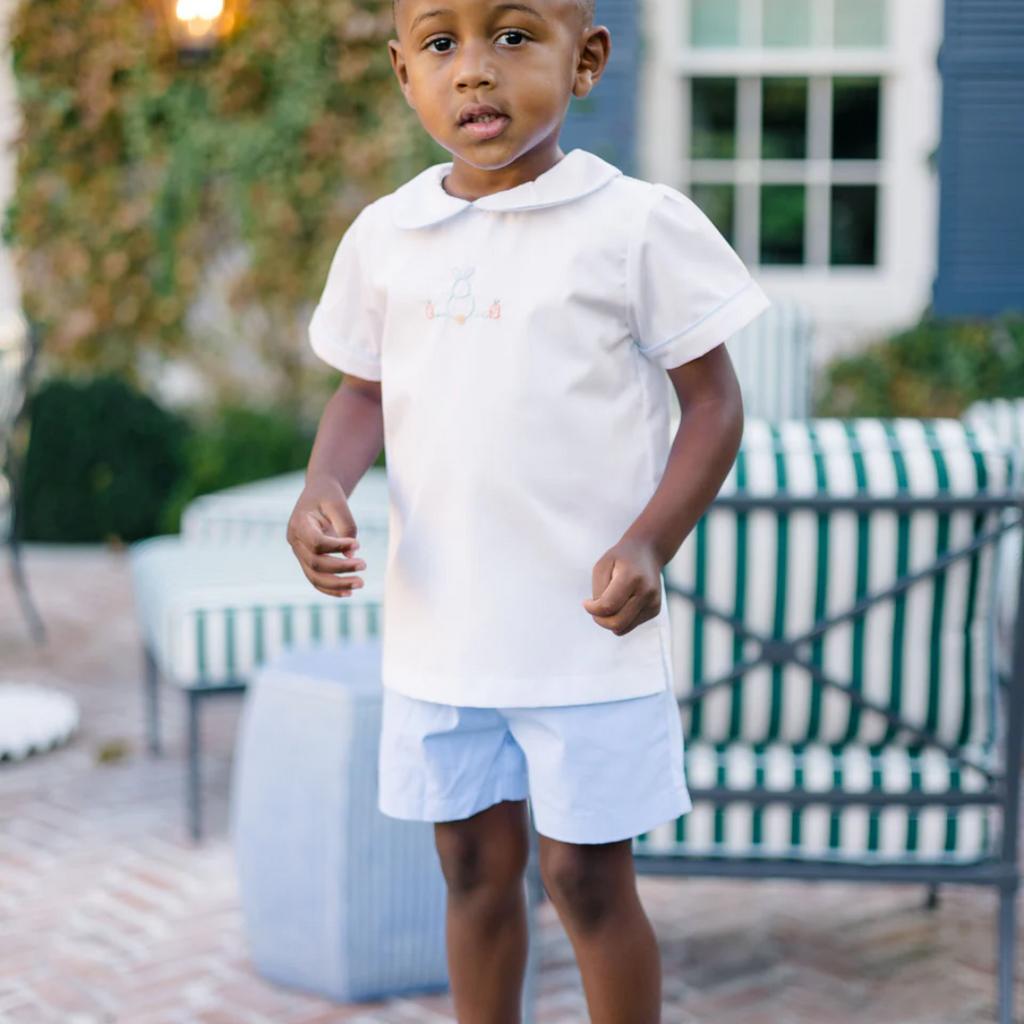 THE PROPER PEONY CLOVER BUNNY BOY SHORT SET