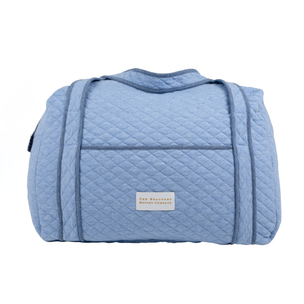 THE BEAUFORT BONNET COMPANY DEVIN DUFFLE BAG Buckhead Blue/Park City Periwinkle