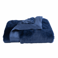 LITTLE GIRAFFE LUXE BABY BLANKET-DENIM