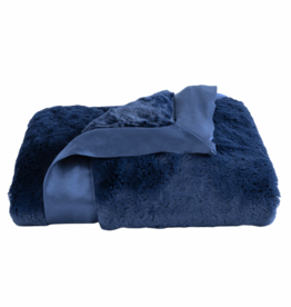 LITTLE GIRAFFE LUXE BABY BLANKET-DENIM