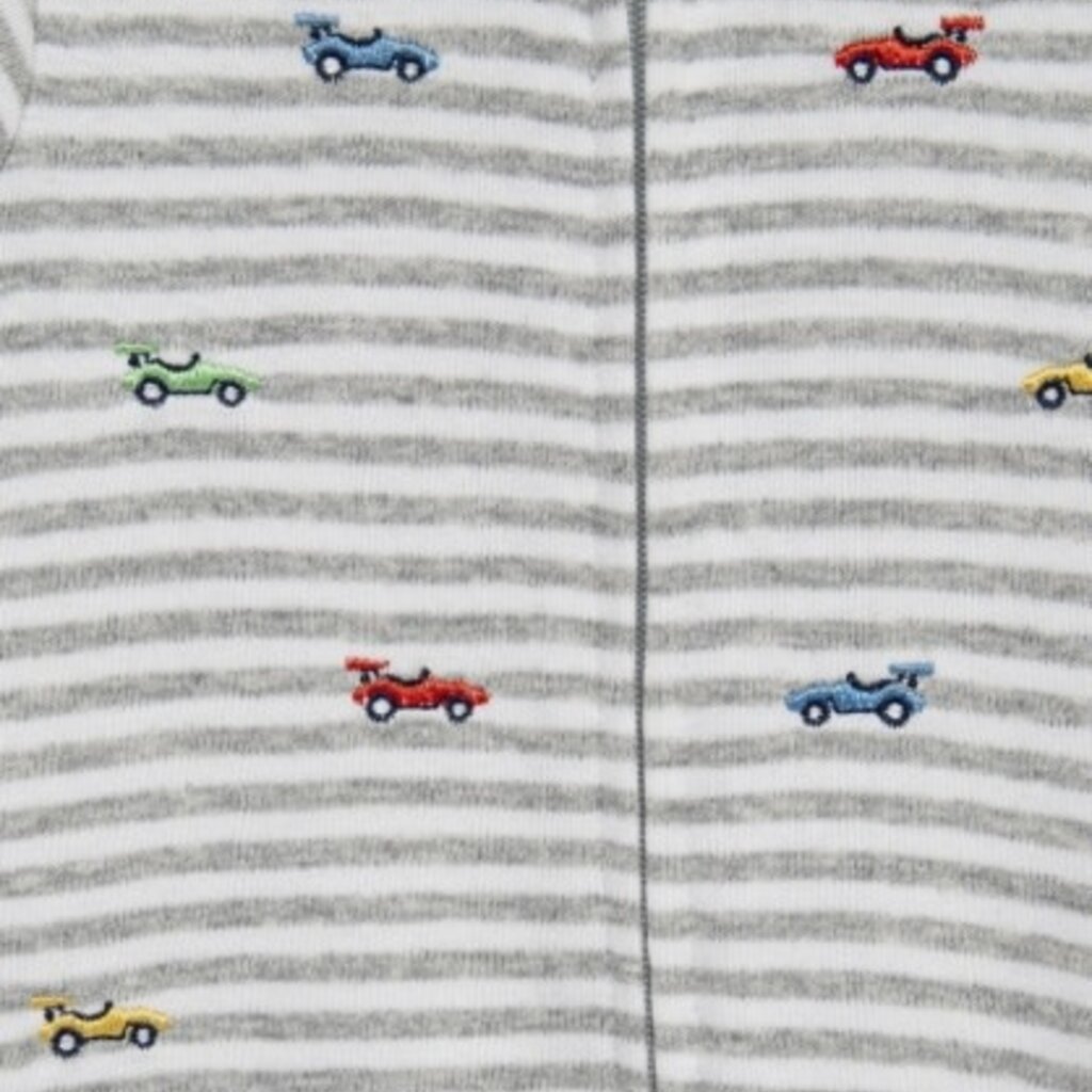 Little Me race cars footie-hat