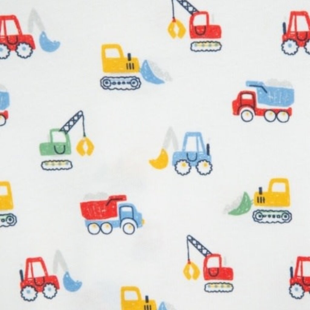 Little Me TRUCKS FOOTIE W/HAT