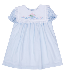 The Oaks Apparel Aubrey Porcelain Blue Bloomer Set