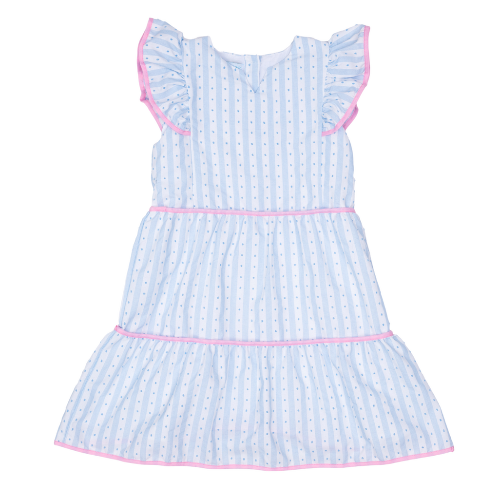 The Oaks Apparel Harley Blue Stripe Breeze Dress