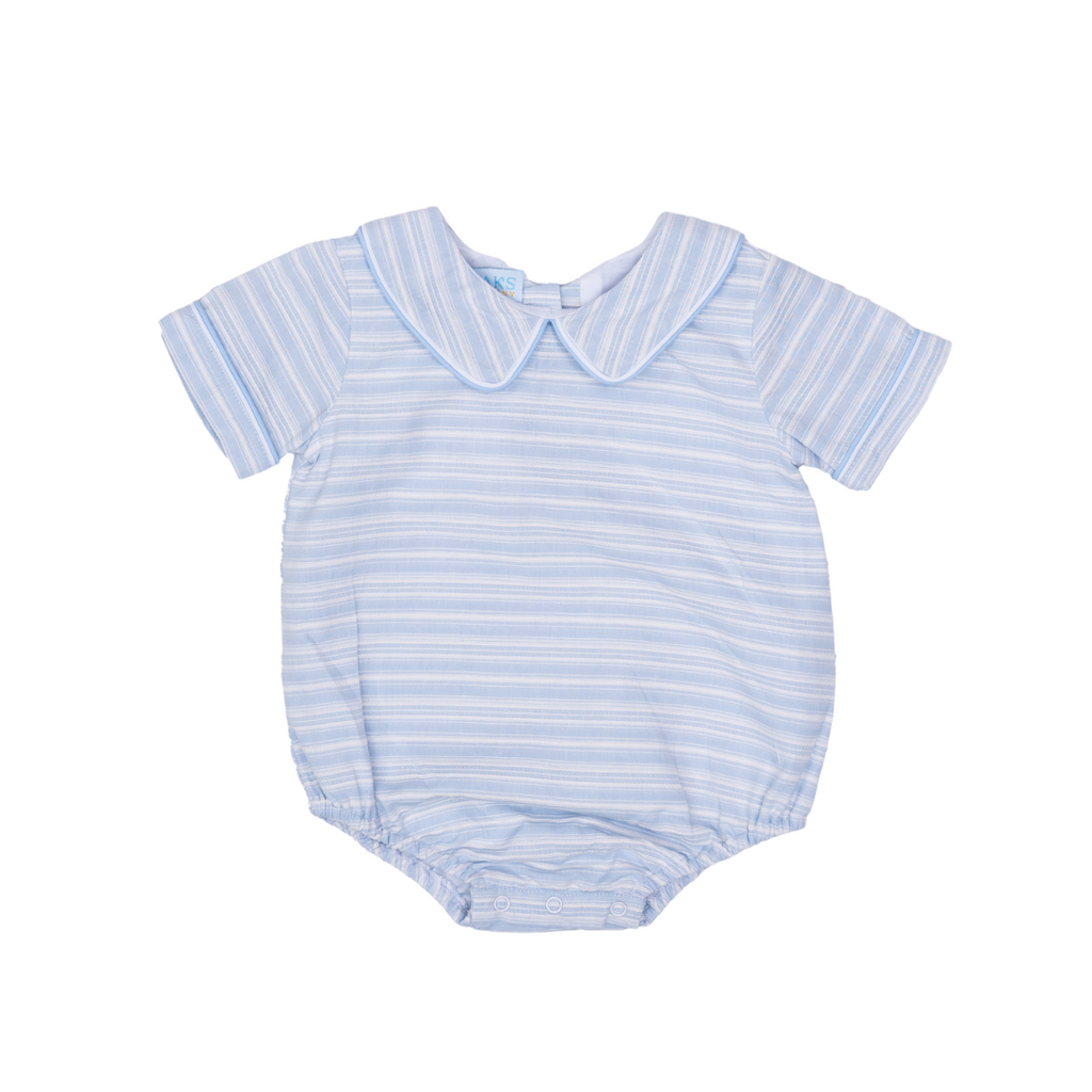 The Oaks Apparel James Blue Bird Stripe Bubble