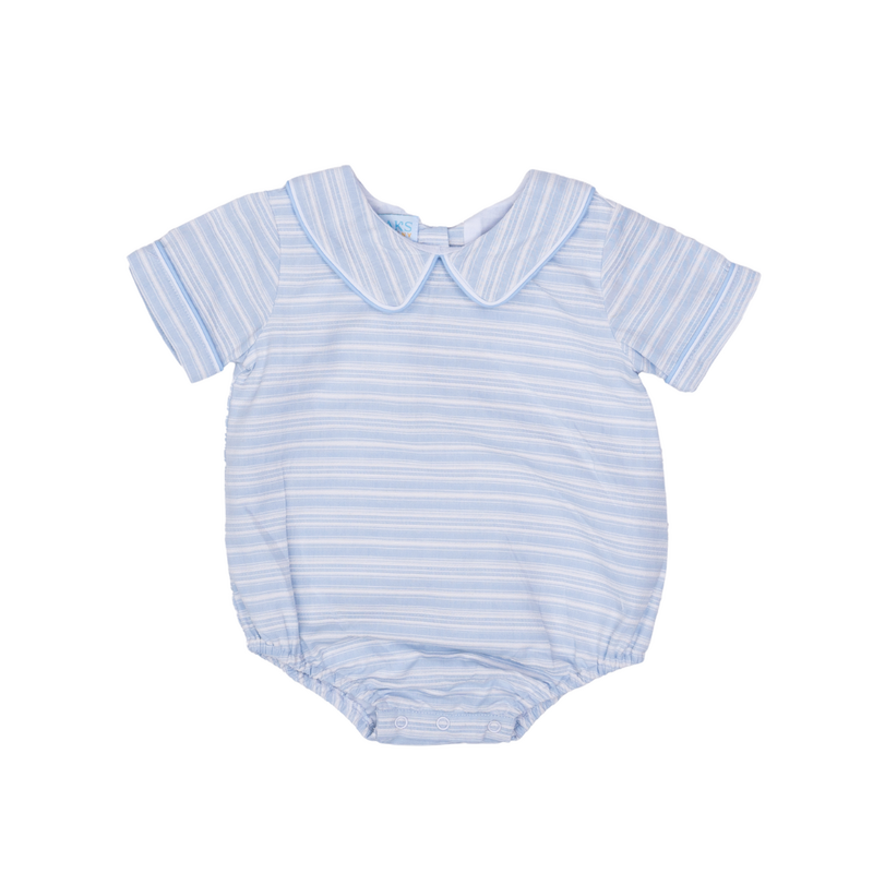 The Oaks Apparel James Blue Bird Stripe Bubble